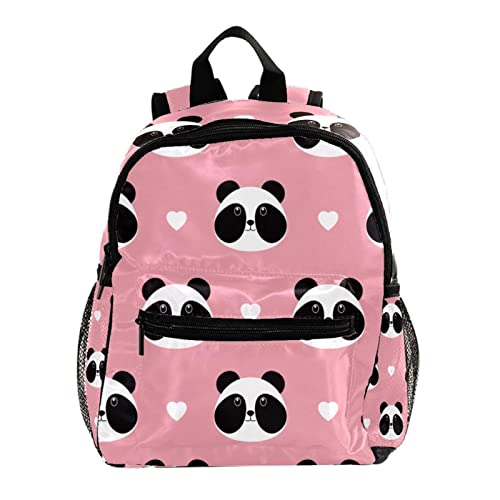 Sac à dos pour garçons confortable motif panda rose anti mal de dos