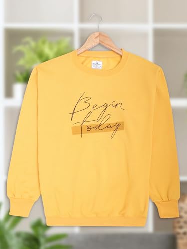 Image of Mack Jonney Fleece Regular Fit Printed Round Neck Sweatshirt for Men-MACK639320