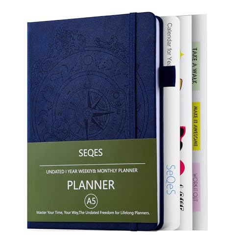 Journal de définition d'objectifs A5 constellations pour bureau