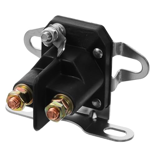 HYTROVE 芝刈り機用スターターソレノイドリレー 高導電性製 耐久性強化 簡単取付 汎用モアパーツ交換用