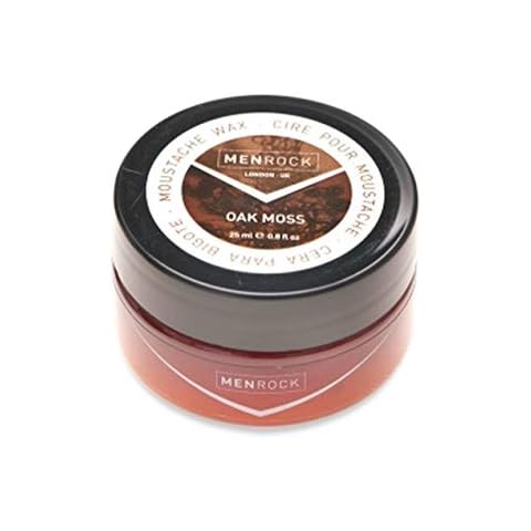 Men Rock Oak Moss Moustache Wax Cover