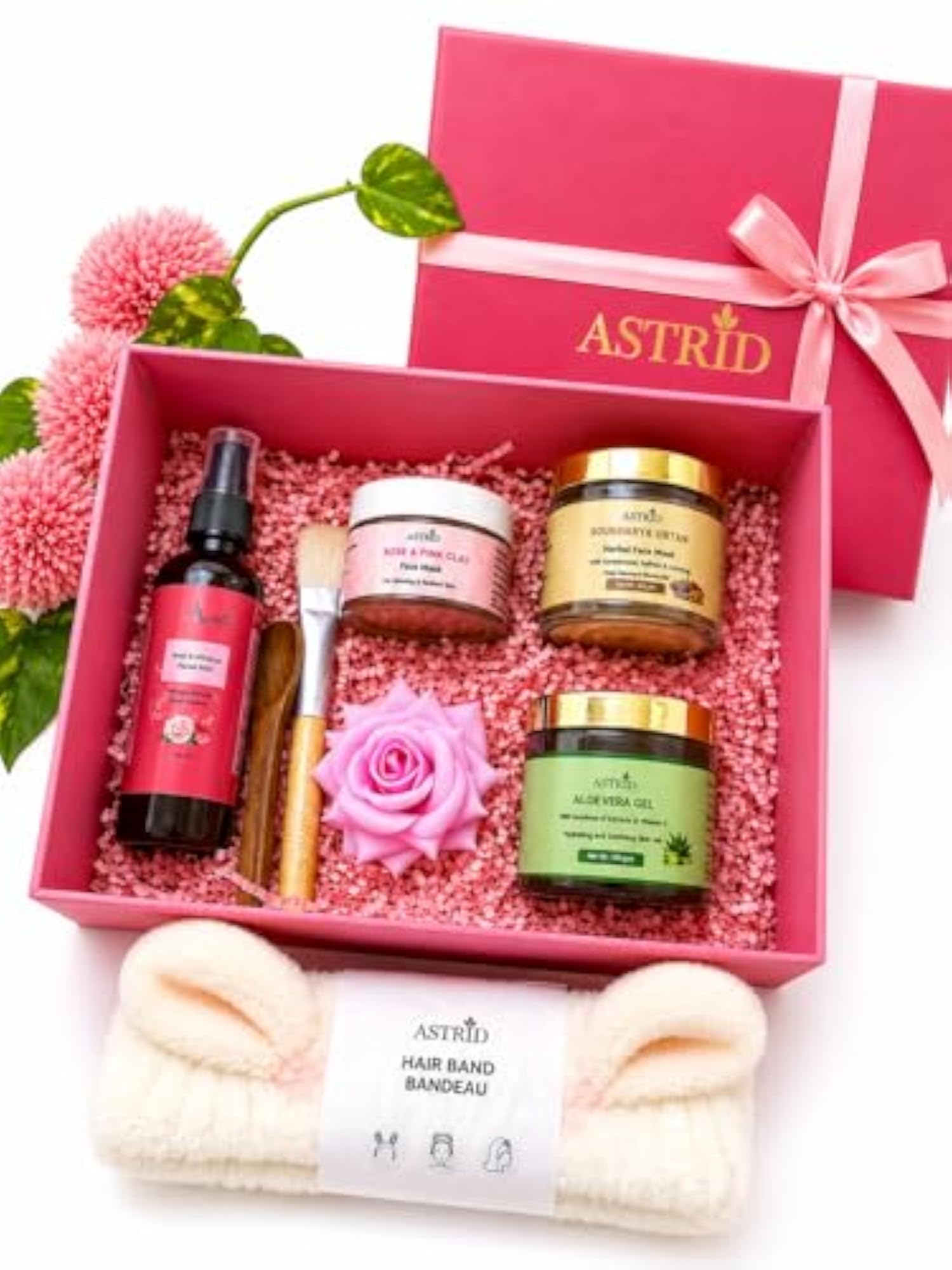 Luxury Self Care Gift Hamper for Women, Skincare Gift Box