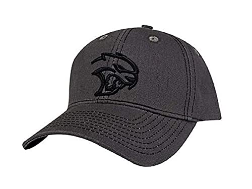 FCA Dodge Hellcat Snapback Baseball Cap Graphite