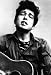 Bob Dylan Poster, Smoking a Cig, Playing Guitar, Folk Rock Legend