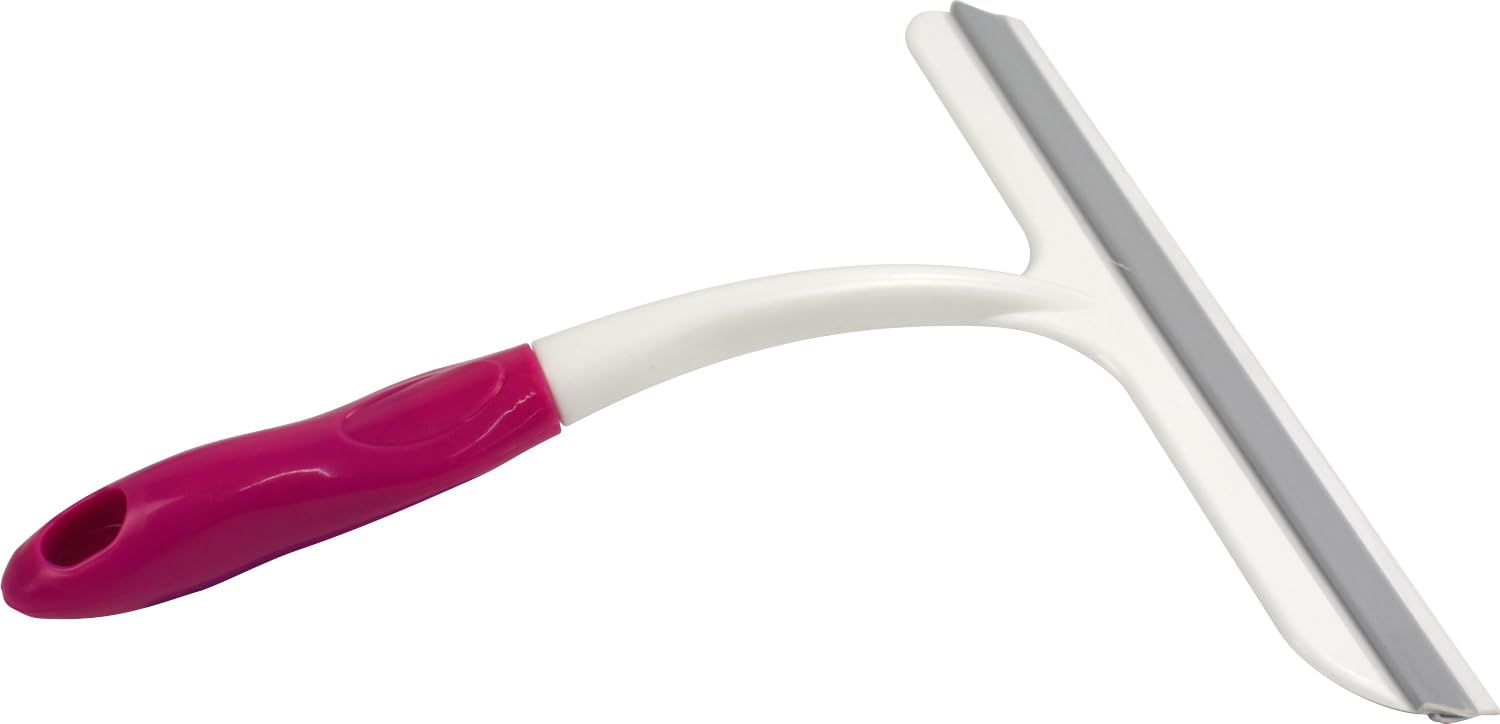 Multi-Surface Silicon Squeegee for Windows 22.5cm (Pink)