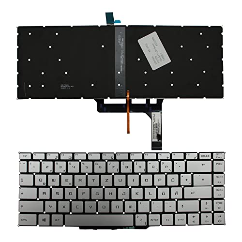 Clavier ordinateur portable compatible MSI NSK-FDABN QWERTZ