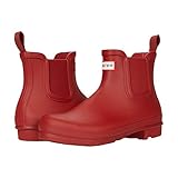[ハンター] レインブーツ レディース オリジナルチェルシー レッド 26.0 cm