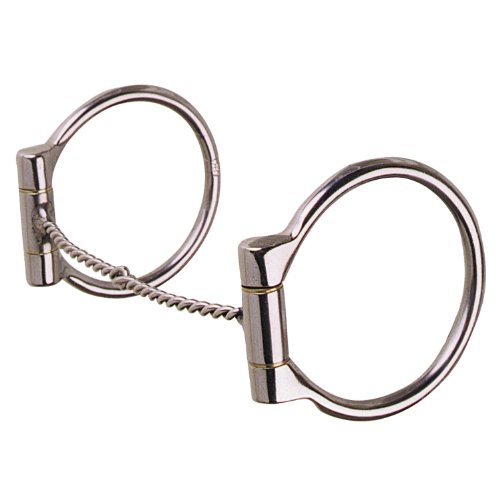 Reinsman Tiny Twist Snaffle D-Ring Bit #TOP9