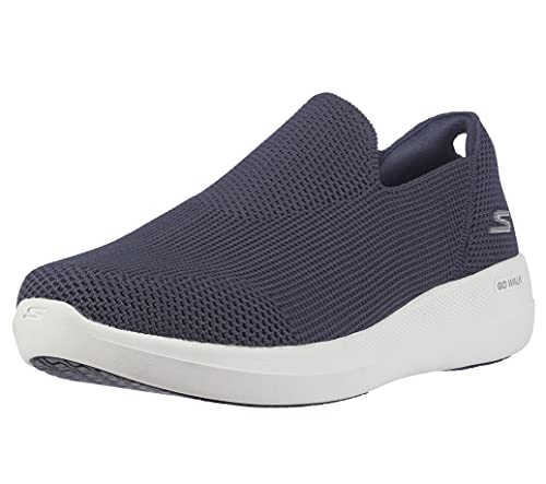 Skechers Men's Gowalk Stability-Athletic Slip-On Casual Loafer Walking Shoe Sneaker, Navy/White, 13