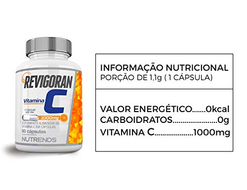 Imunidade Vitamina C 1000mg Glutamina Multivitaminico Gripe Resfriado