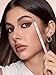 SHEGLAM Gel Glide Eyeliner Pencil Creamy Waterproof Smudgeproof Longwearing Eyeliner-Brown