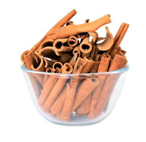 ** Khyati Naturals Choti Harad (Haritaki) & Cinnamon Sticks Combo - 100g Each | Terminalia Chebula | Dalchini | Natural & Authentic Grocery 2