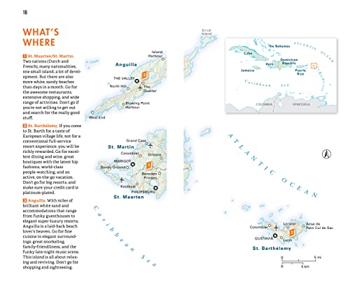 Fodor's Infocus St. Maarten/St. Martin, St. Barth & Anguilla (Full-Color Travel Guide) #TOP3