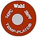 Wahl Instruments 414-290F-143C Round Single Position Temp-Plate, 290 degrees F and 143 degrees C (Pack of 20)