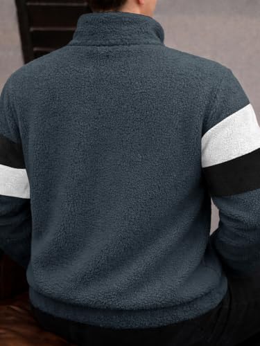 Image of Noble Monk Men's Round Neck Sweatshirt | Casual Long Sleeve Pullover | Regular Fit Winter Wear Top | Stylish Daily Outerwear