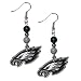 NFL Philadelphia Eagles Fan Bead Dangle Earrings