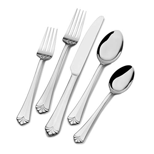 Gourmet Basics by Mikasa 5274397 Santa Monica 20-teiliges Besteckset aus Edelstahl 18/0 Cover