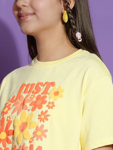 Image of Li'l Tomatoes Girls T-Shirt|Cotton|Relaxed Fit