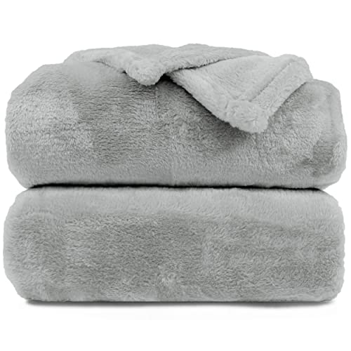 Dalina Textil - Manta Para Sofá Grande 220x240cm - Manta Cama 135-150, Sobrecama - Manta Terciopelo Invierno Para Sofá, Cama, Viaje, Sala De Estar Gris Claro Dalina Textil - Manta Para Sofá Grande 220x240cm - Manta Cama 135-150, Sobrecama - Manta Terciopelo Invierno Para Sofá, Cama, Viaje, Sala De Estar Gris Claro