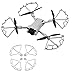 Ochraniacze na śmigła do DJI Mini 3 Pro, akcesoria do dronów, ochrona ostrzy rekwizytów, półzamknięta osłona wentylatora skrzydła drona