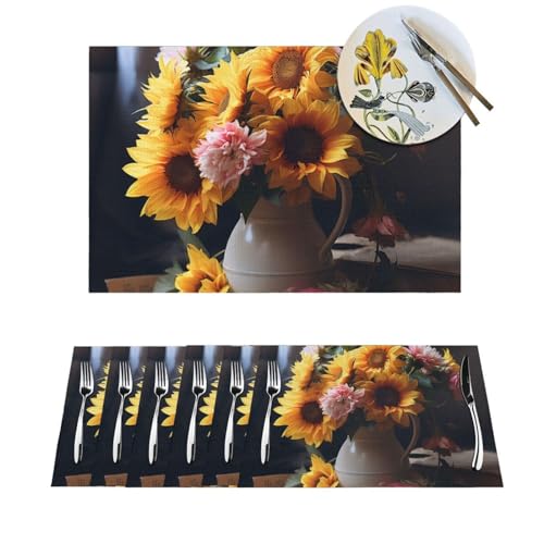 Set de table lavable et antidérapant en PVC pour protéger votre mobilier de cuisine