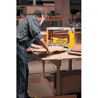 DEWALT Benchtop Planer, 15-Amp, 12-1/2-Inch, 3-Knife Cutter, 20,000 RPM, Corded (DW734)
