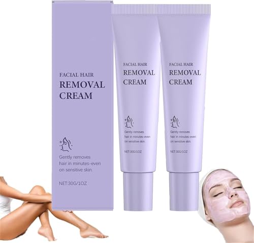 Hydrateology - Crema depilatoria facial suave e indolora, fórmula suave, segura para pieles sensibles, rápida y eficaz, para todo tipo de piel (2)