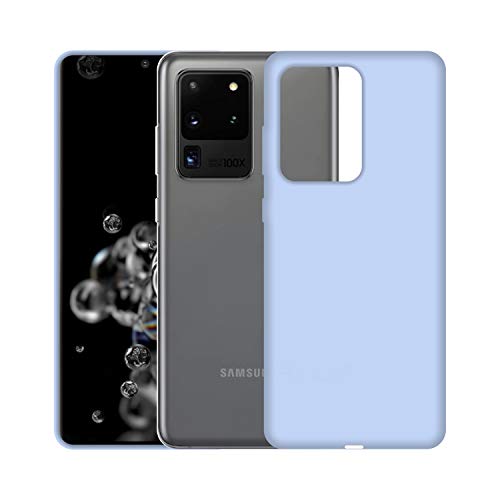 Image of Case Creation Luxurious OG Series for Samsung Galaxy S20 Ultra Case Cover,Anti-Dirty Slim Case Frosted Matte Candy TPU Raised Bezel (Splash of Color) Back Cover for Samsung S20 Ultra -Light Purple