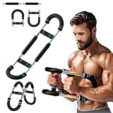Twister Armtrainer, 60-110LB Verstellbares Unterarmtrainer mit 3 Stufen, Portable Power Twister Stange mit abnehmbarem Design