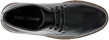 Deer Stags Boy's Nick Chukka Boot, Black, 7 Big Kid | Image 4