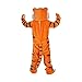 Orange Tiger Costume Mascot cartoon for Adult Cosplay Party
