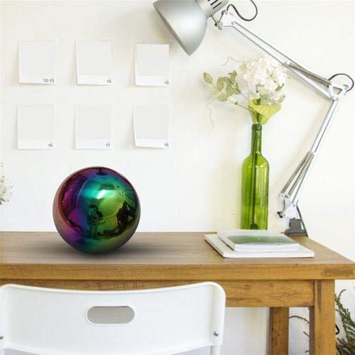 Aneil Stainless Steel Gazing Ball Seamless Mirror Balls Sphere Hollow for Outdoor Garden (200mm)