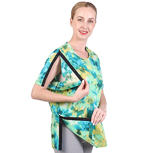 TOMMHANES AMISGUOER Post Surgery Shirt Shoulder Surgery Rehab Clothes Mastectomy Shirts Rehab Examinations Shirt