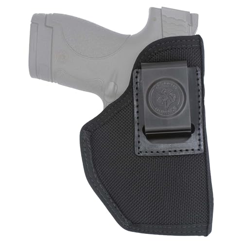 DeSantis Inner Piece 2.0 IWB Holster Fits Most Large Frame Double Action Semi Autos up to a 4in Barrel Right Hand Nylon Black