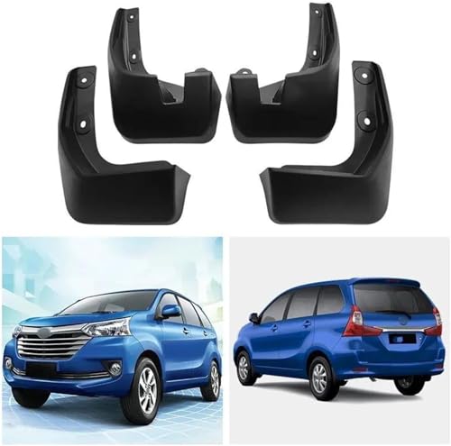 Guardabarros Toyota Avanza 2012-2021: Protector de ruedas contra salpicaduras y barro 3