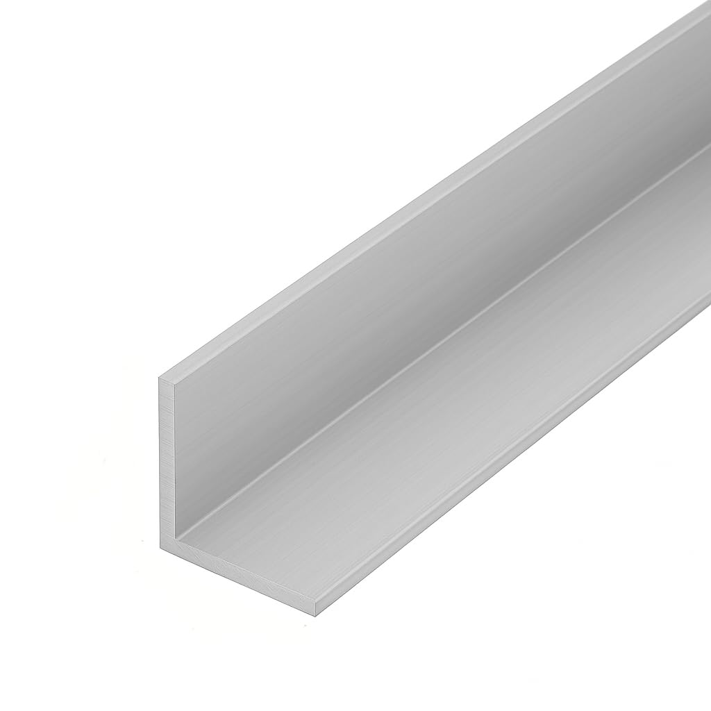 92" - 2" x 1/4" Anodized Aluminum Angle 6063 Alloy T-6 Temper
