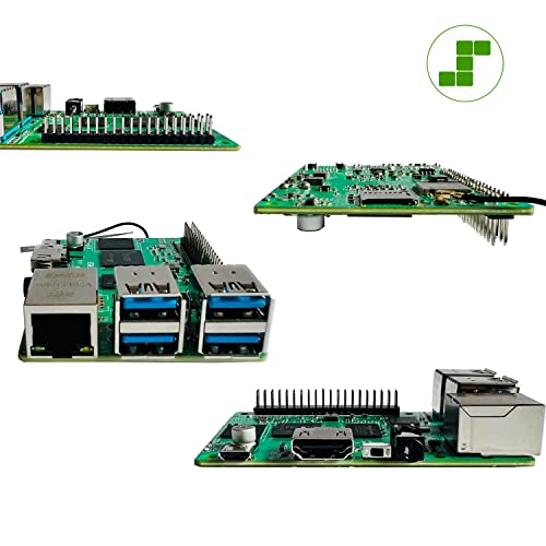 Sonicon Emuson Emulation Board Replaces Raspberry Pi 3B+, Mini Computer W/ 148 Emulators Preloaded, Retropie Rom Downloader For Arcade Cabinet Retro Gaming (8Gb + 128Gb) #TOP3
