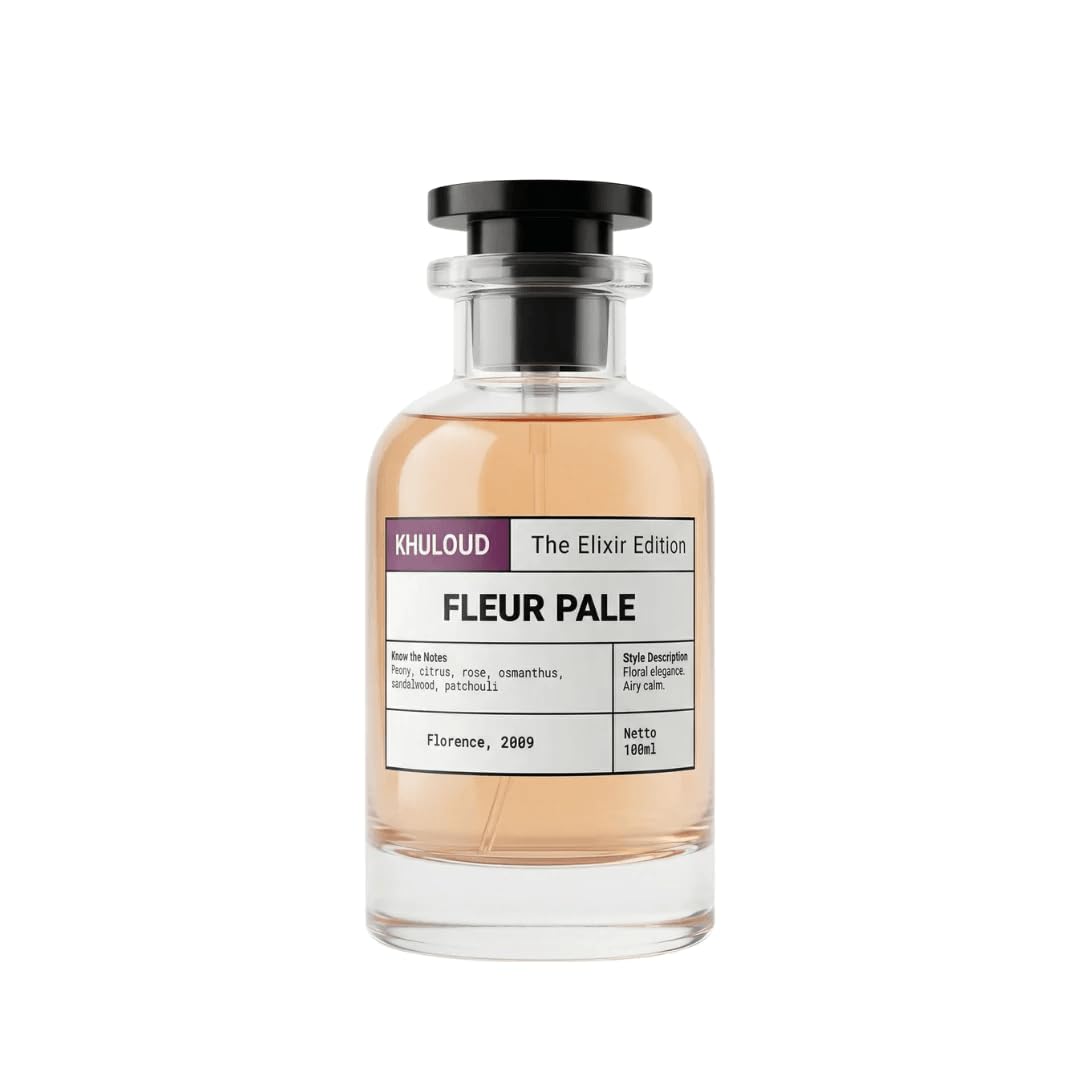 Fleur Pale Eau De Parfum 100ml | Long Lasting Floral Fruity Perfume | Unisex Fragrance for Men & Women | 40% Perfume Oil | Jasmine, Vanilla & Patchouli-image-38