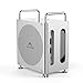 ACASIS 40Gbps Mac mini M4 Dock with Dual-Bay NVMe SSD Enclosure, 11-1 Workstation for Mac mini M4 and M4 Pro, Docking Station with DP 4K60Hz, 3XUSB-A10G, PD 30W, Support Dual SSD (M002 Pro-EU)