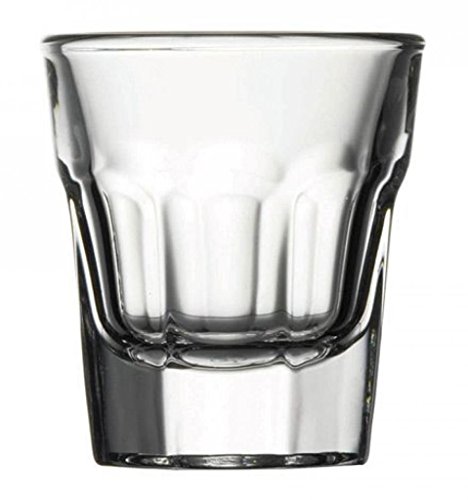 Pasabahce 52734 L Casablanca Bicchieri in Vetro da Liquore, 3.7 cl, 12 unità