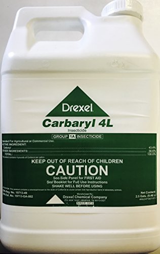 Carbaryl 4L Sevin 43.4% Carbaryl 2.5 Gallons