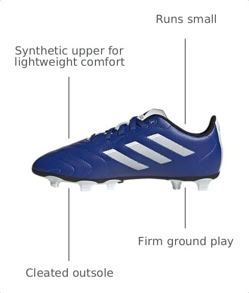 Image of adidas Child-Unisex Goletto VII Firm Ground Soccer Cleats - Kids Soccer Shoe