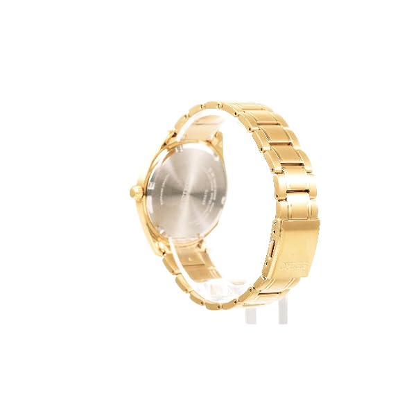 Seiko Herrklocka kvarts rostfritt stål med rostfritt stål band SUR314P1, guld, en storlek, armband, Guldfärgad, Eén maat, Armband
