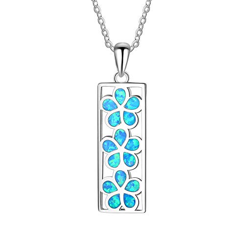 Collier opale bleue Purmy : le cadeau d'anniversaire idéal pour petite amie