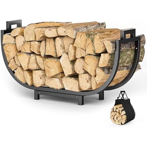 Elbourn 24-Inch Firewood Rack Cover