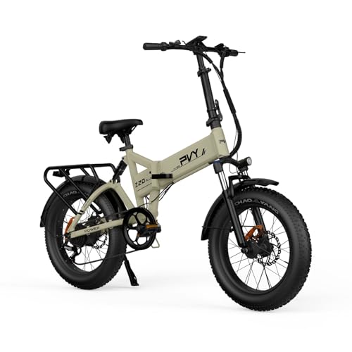 Bicicletta elettrica pieghevole con Fatbike da 20 pollici,...