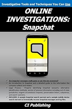 Paperback Online Investigations: Snapchat Book