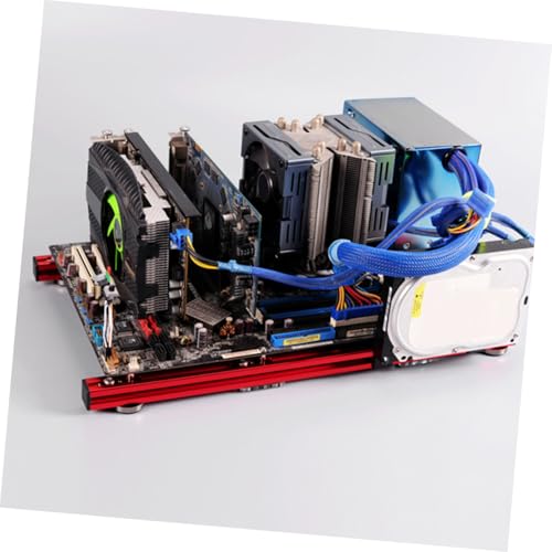 Gabinete Abierto TEHAUX para Computadora con Compatibilidad ATX, Diseño para Refrigeración Estable, Color Negro miniatura 5