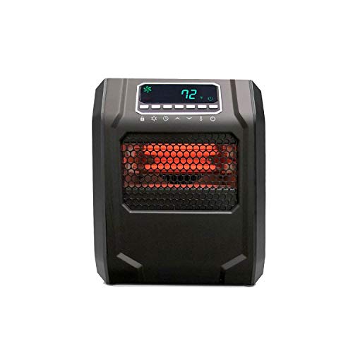 Lifesmart Zone Series 6-Element Infrared Heater, Black (HT1015)