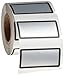 Brady CL-317-969-BK I.D. PRO Plus, LS2000 and BradyMarker XC Plus 1.625" Width x 0.75" Height, B-969 Metallized Polyester, Matte Finish Silver with 1/16" Black Border Label (250 per Roll)